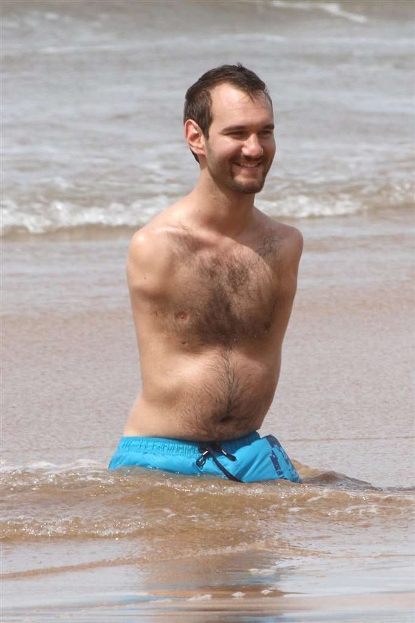 Nick Vujicic w podróży poślubnej