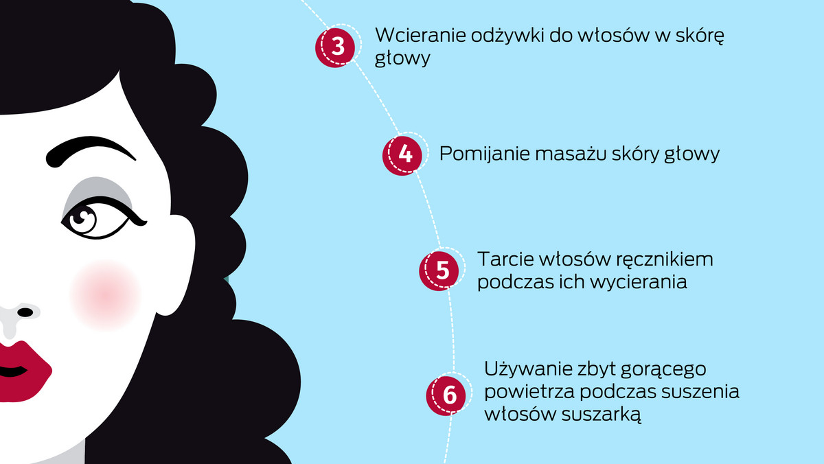 Każda z nas marzy o pięknych, lśniących włosach. Okazuje się jednak, że niemal wszystkie często popełniamy drobne błędy, które skutecznie oddalają nas od zdrowych, ładnie układających się kosmyków. Oto 10 najczęstszych błędów w pielęgnacji włosów. Unikaj ich, a szybko zauważysz różnicę!