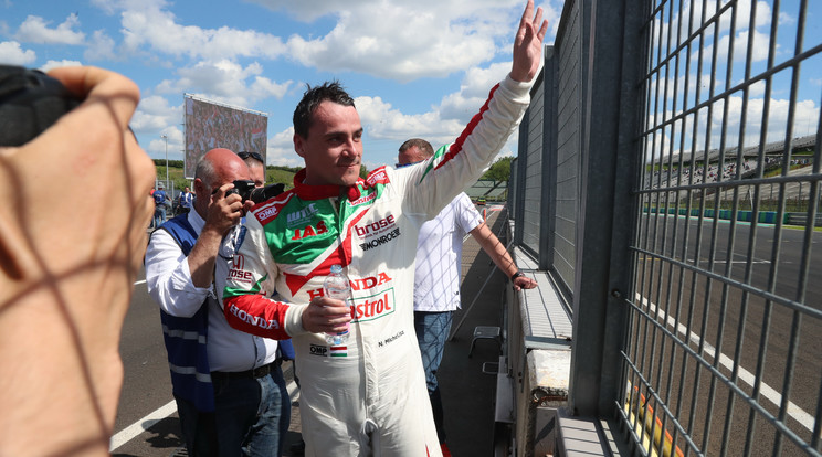 Michelisz Norbert tudja, most nagyon kell figyelnie /Fotó: Isza Ferenc