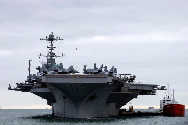 lotniskowiec, usa, uss harry truman
