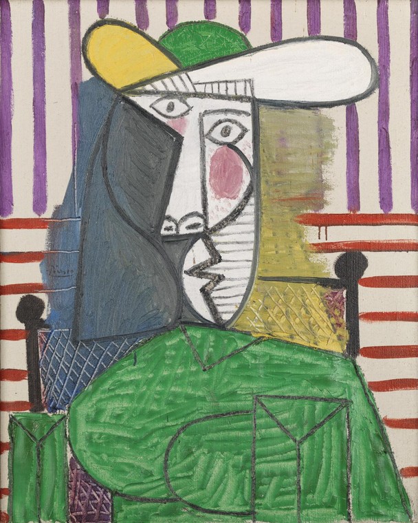 Pablo Picasso, "Bust of a Woman" (1944)