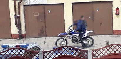 Tylko w Fakt24: Oględziny motocykla Golloba