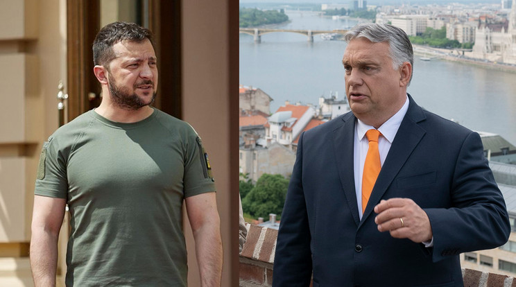 Zelenszkij és Orbán között kissé feszült a viszony / Fotó: Getty Images, MTI/Miniszterelnöki Sajtóiroda/Benko Vivien Cher
