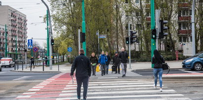 Nowe przejście dla pieszych na Głogowskiej