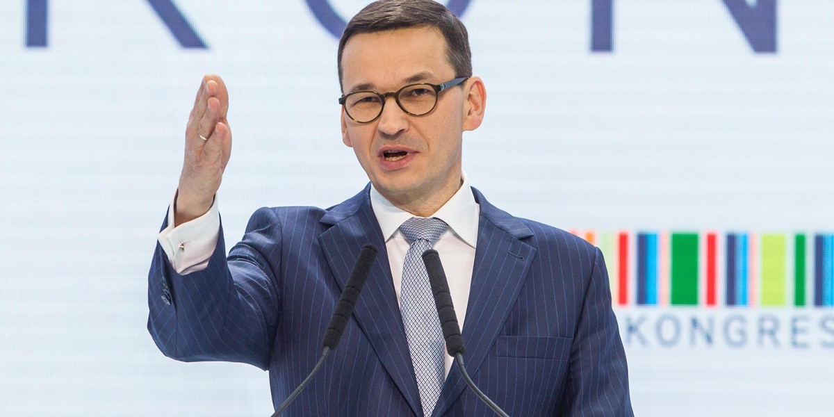 Wicepremier Mateusz Morawiecki