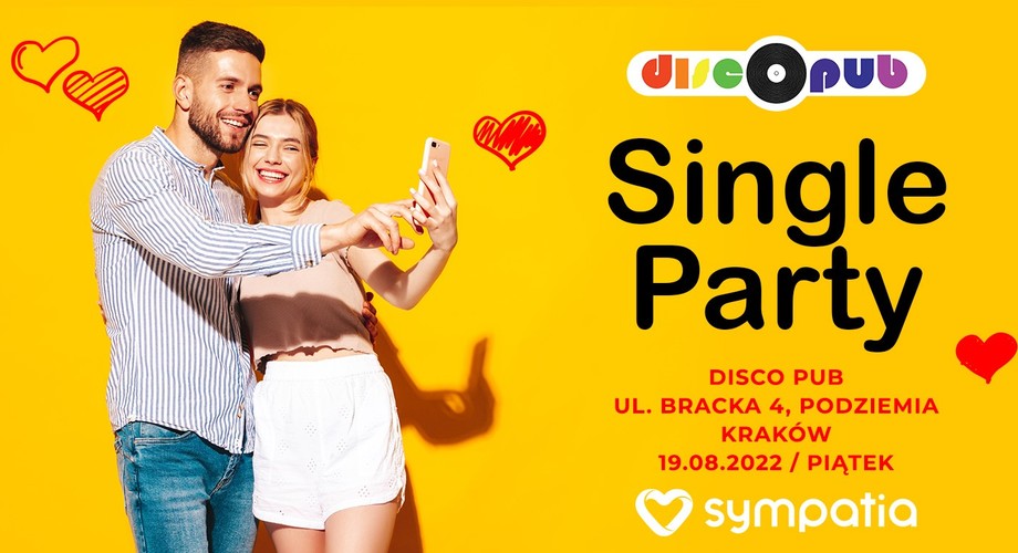 Zapraszamy na Single Party w Krakowie już 19 sierpnia