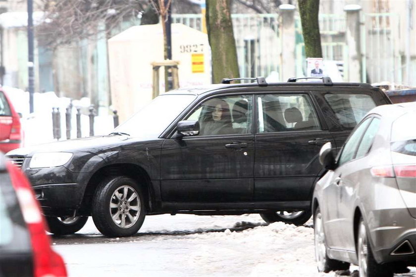 Agata Kulesza ma nowe auto