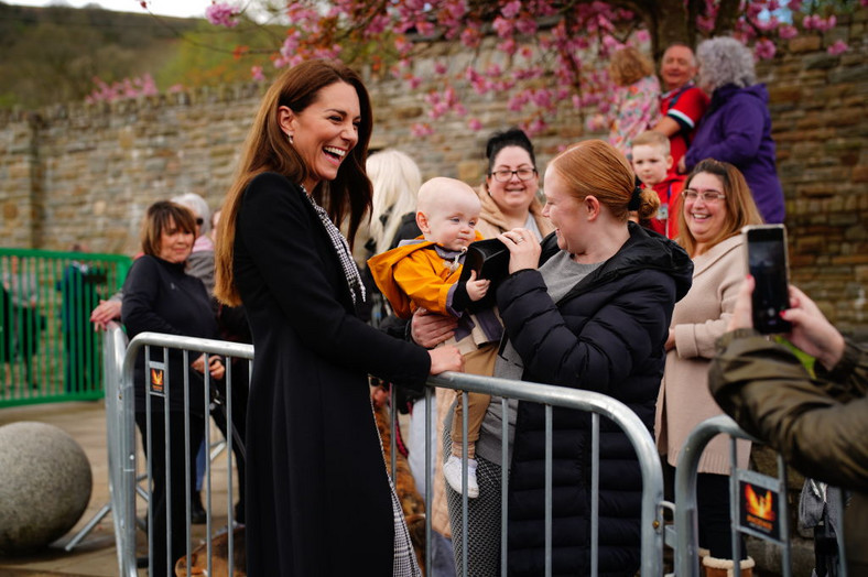 Księżna Kate w Aberfan