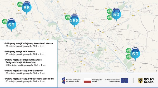 Tu powstaną nowe park and ride