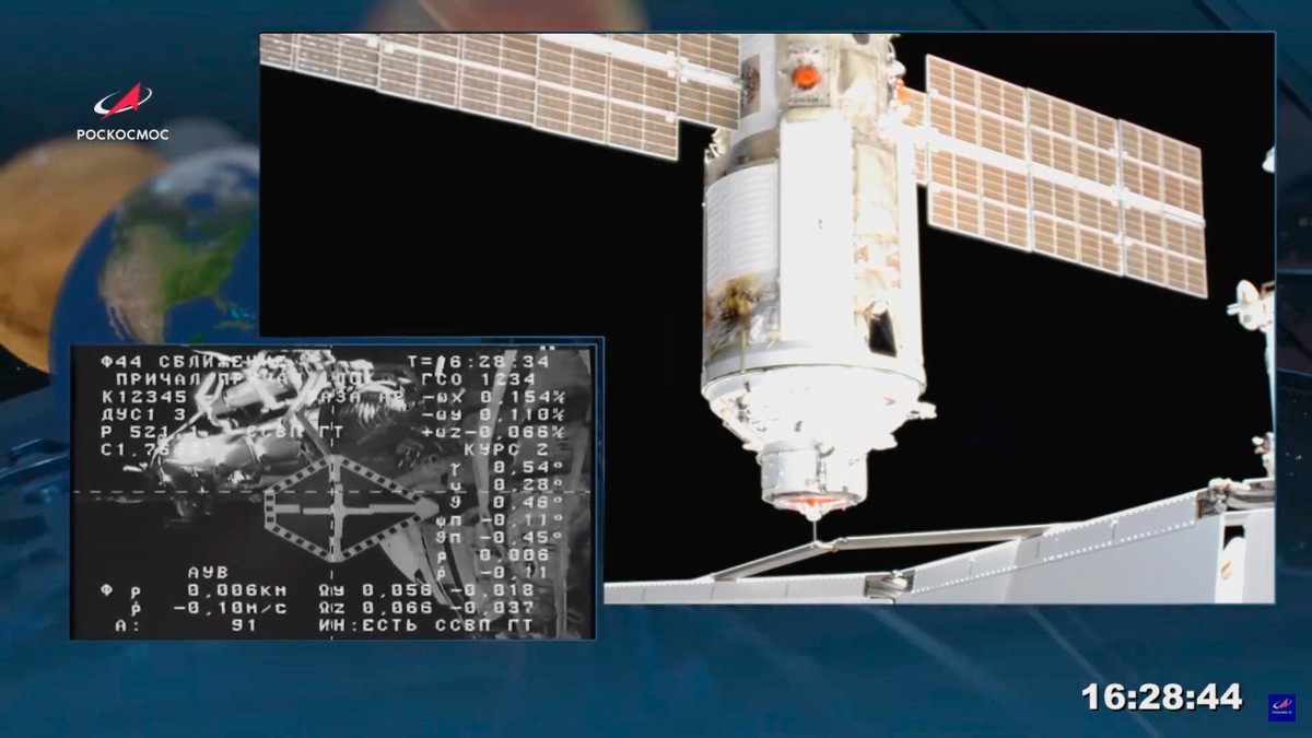 Rosyjski moduł Nauka na ISS