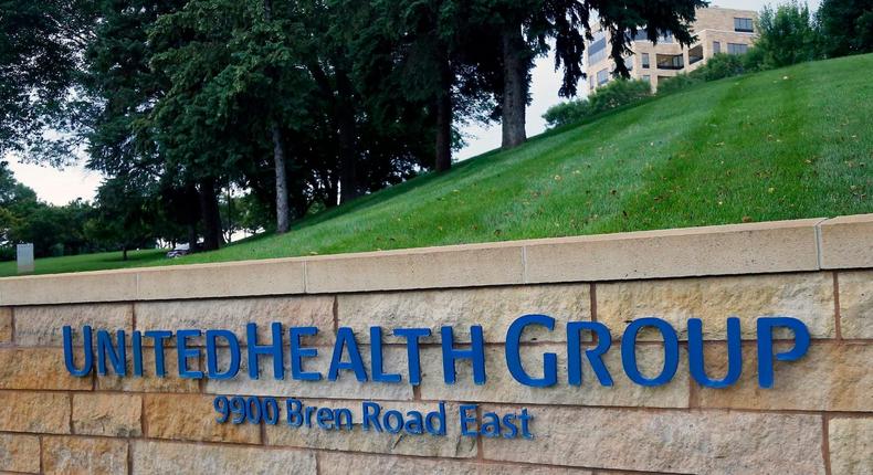 This July 12, 2019 file photo shows the UnitedHealthcare headquarters in Minneapolis.