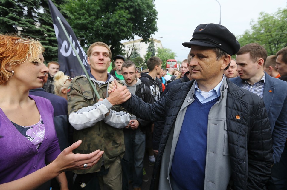 Marsz Wyzwolenia Konopi. Palikot na czele