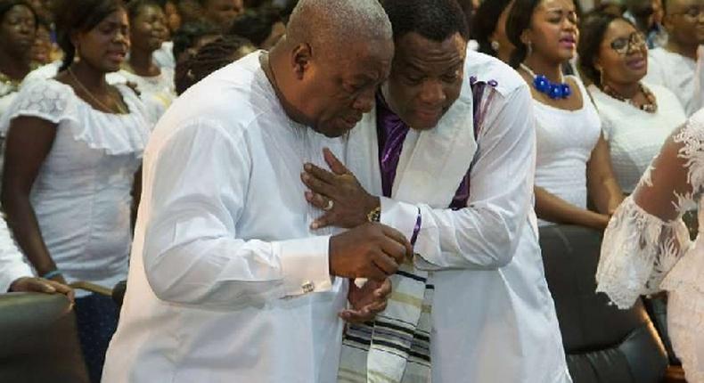 Mahama and Sam Korankye Ankrah