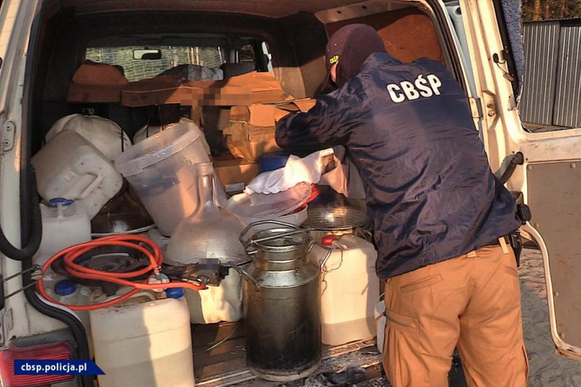 CBŚP zlikwidowało laboratorium amfetaminy