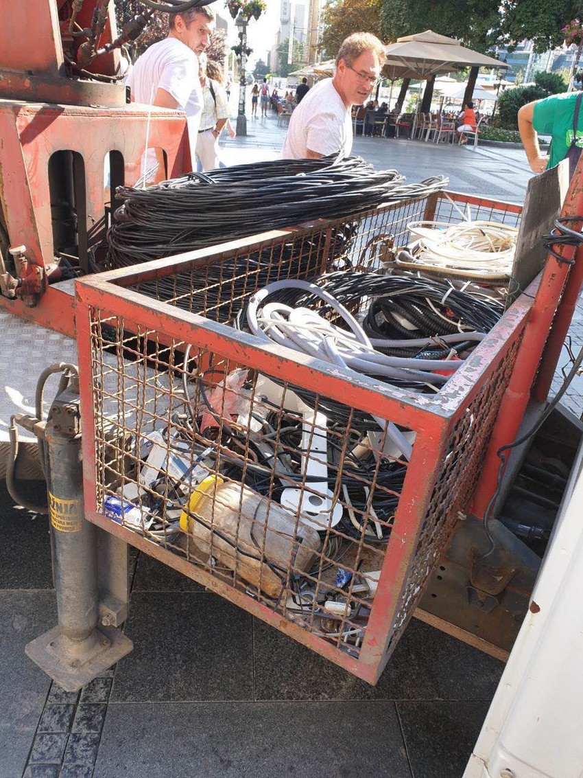 Pronađeni kilometri kablova