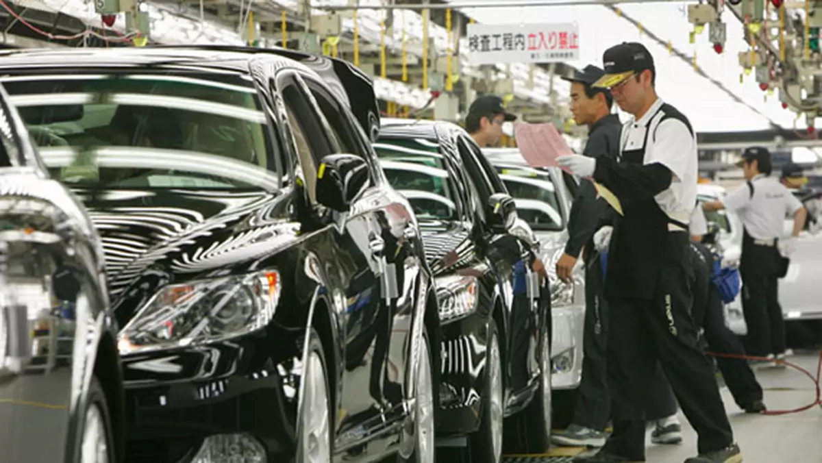 Stanęła największa fabryka Toyoty w Chinach