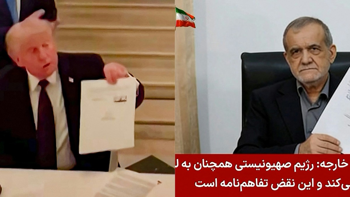 Donald Tramp i Masud Pežeskijan potpisali memorandum