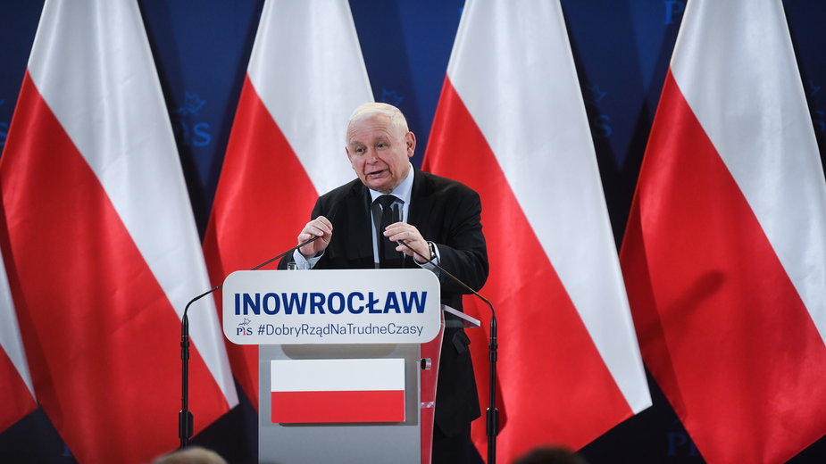 Jarosław Kaczyński w Inowrocławiu