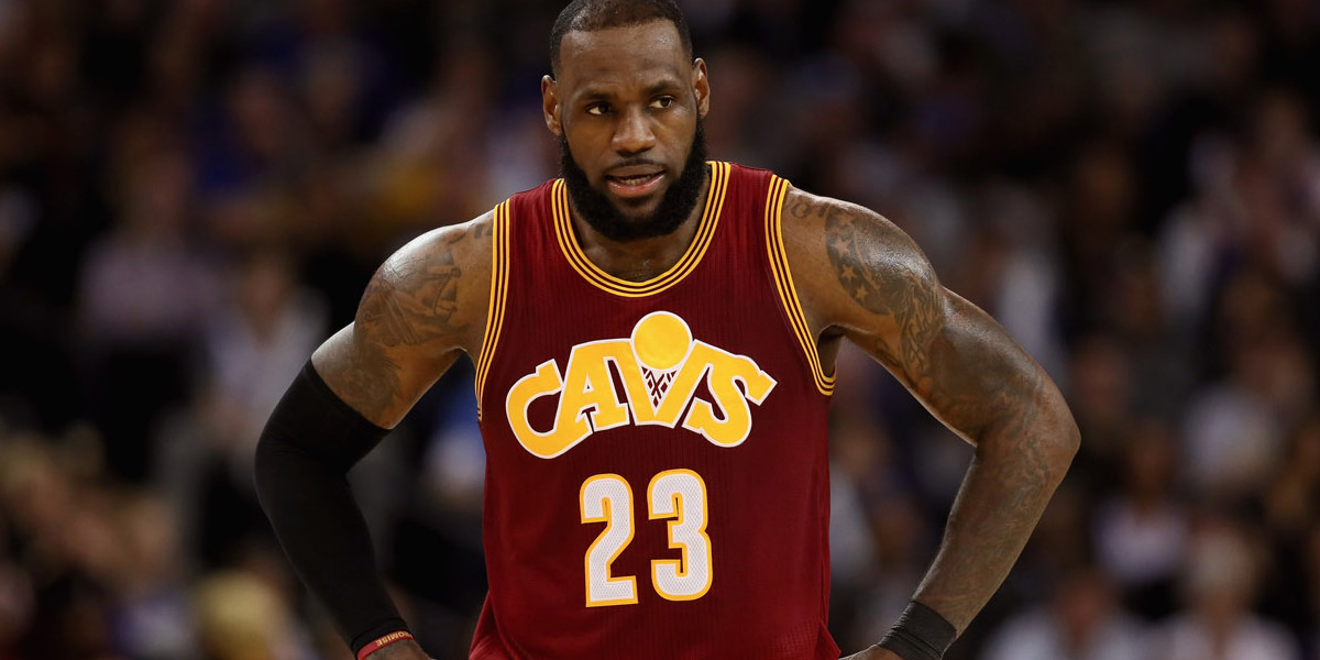 LeBron James took a passive-aggressive dig at Cavaliers management while praising one of his teammates