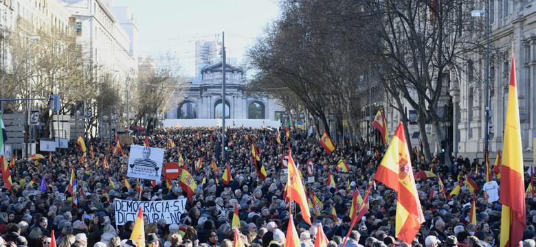 Wrze w Madrycie. Ponad 30 tys. osób wyszło na ulice