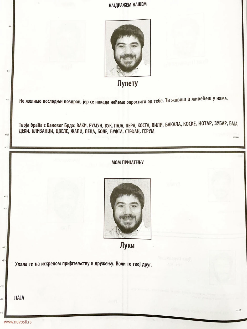 Novine pune čitulja posvećene Perenčeviću