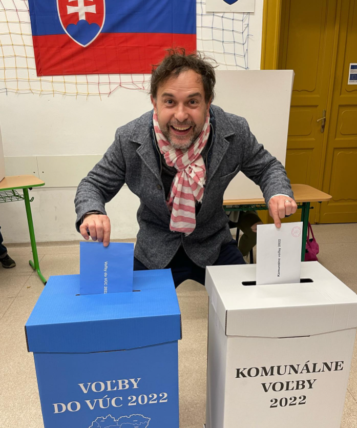 Slovenský herec Juraj Kemka.