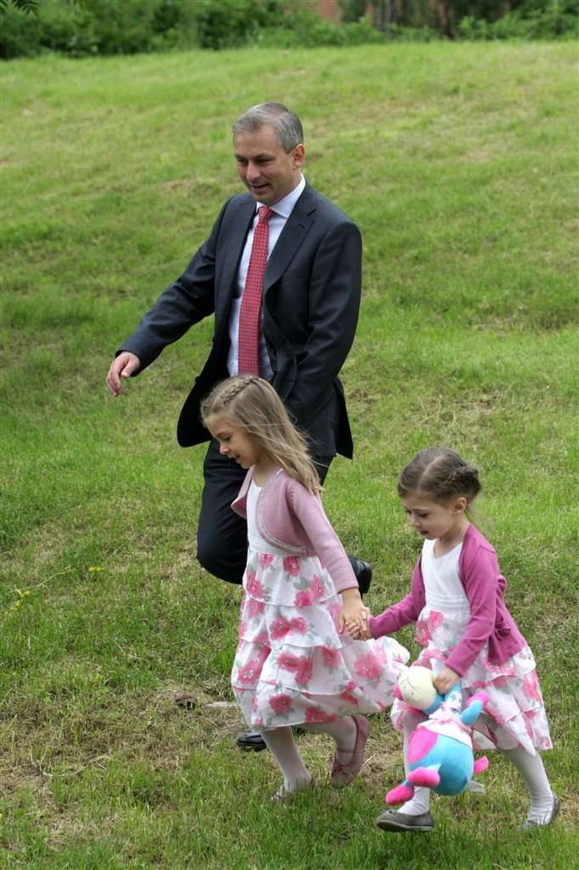 Grzegorz Napieralski, wybory prezydenckie, głosowanie, rodzina, córki, żona