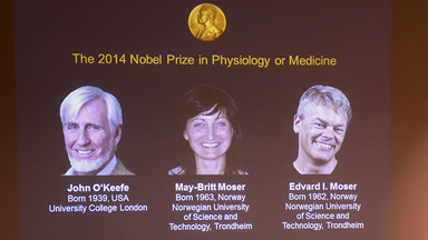 John O’Keefe, May-Britt Moser i Edvard Moser otrzymali Nagrodę Nobla w dziedzinie medycyny i fizjologii