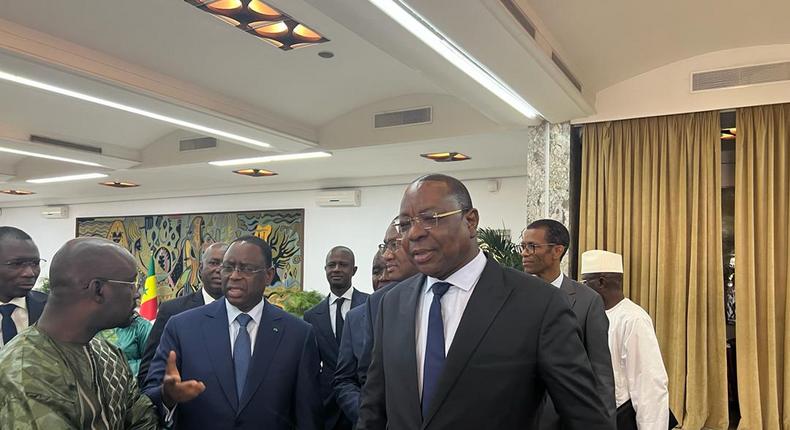 Macky Sall et son gouvernement