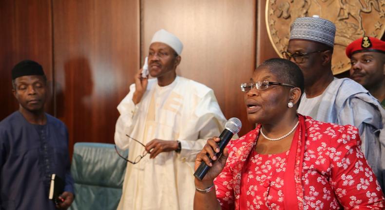 Oby Ezekwesili says President Buhari is an out-of-touch leader.