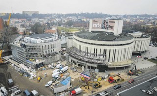 Budowa czwartego kręgu Opery Nova w Bydgoszczy