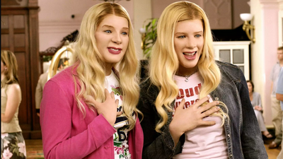 A scene from the movie White Chicks 