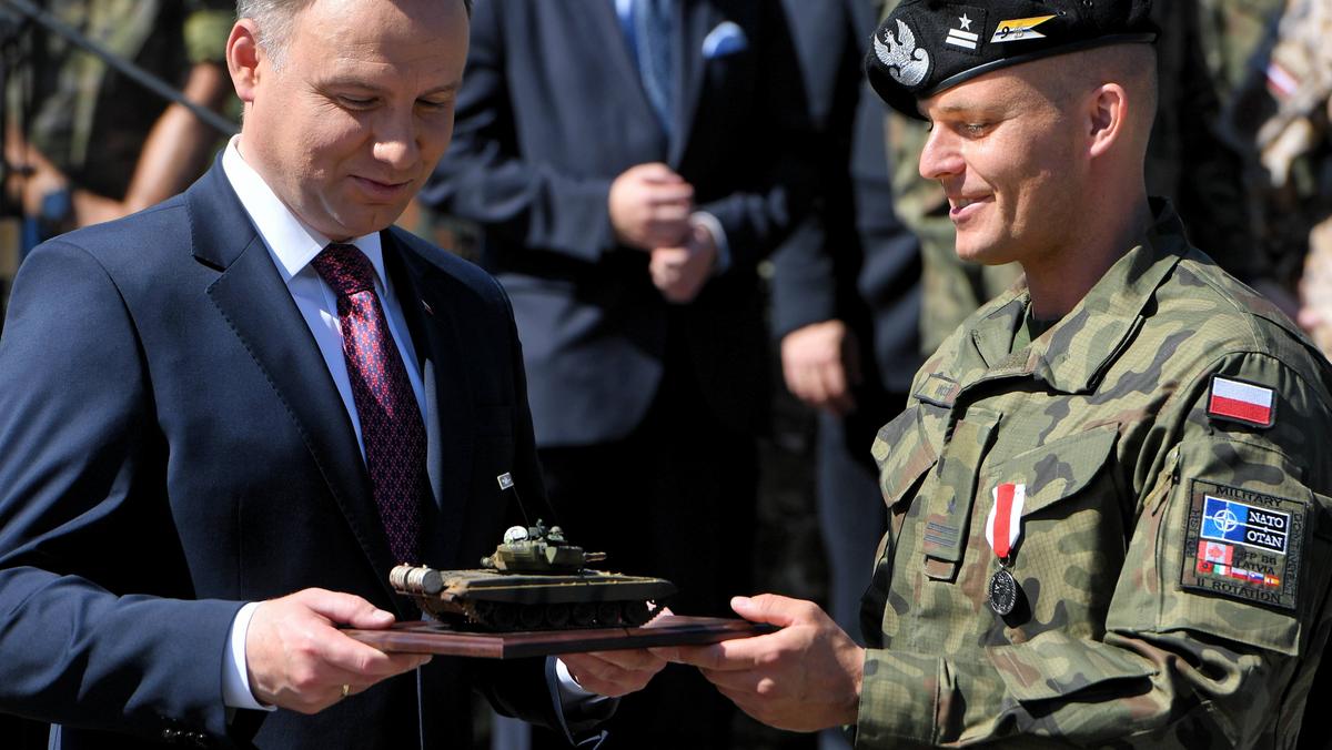 Zwierzchnik Sił Zbrojnych RP Andrzej Duda 