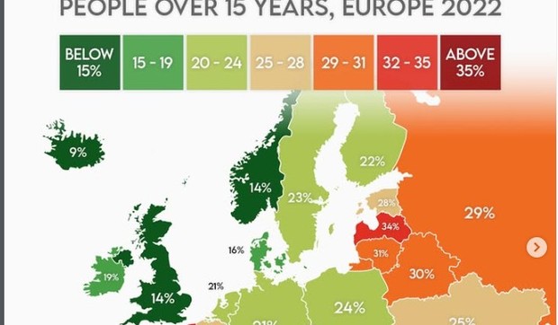 Srbija među zemljama sa najviše pušača