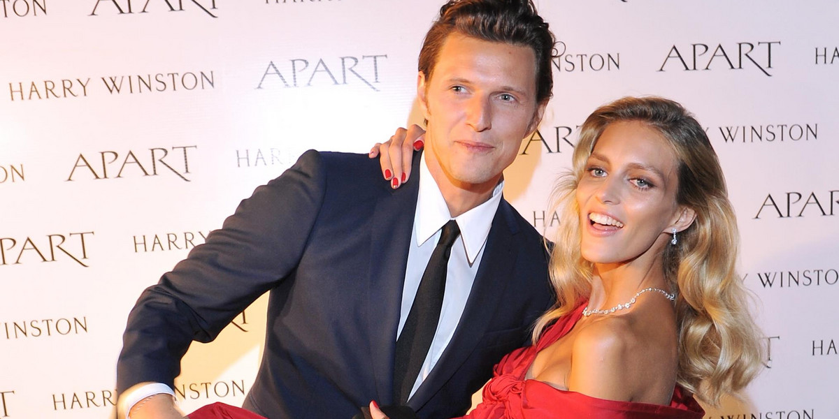 Anja Rubik i Sasha Knezevic