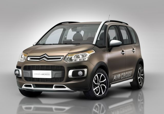 Citroën AirCross: pierwsze zdjęcia C3 Picasso  w wersji terenowej