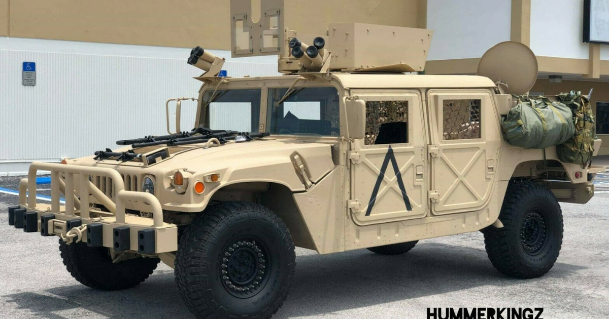 Двигатель военного хаммера