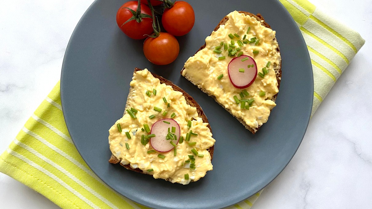 Vajíčková pomazánka.