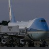 Aerodromski kamioni za ketering pored starog predsedničkog aviona pred njegov odlazak iz Ankare | Foto: AFP via Getty Images