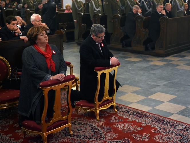 Anna i Bronisław Komorowscy