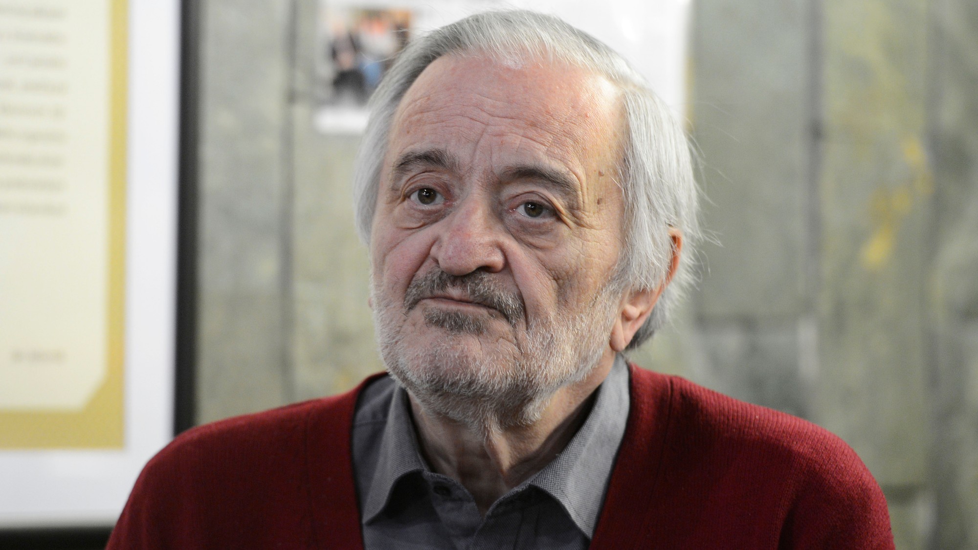 Slovenský humorista a dramatik Milan Lasica.