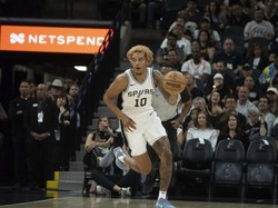 Jeremy Sochan po 12. minutach zszedł z parkietu. Pech jedynego Polaka w NBA