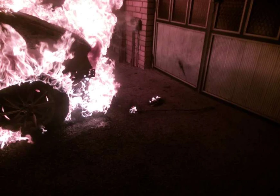 Zapaljen automobil u Banjaluci