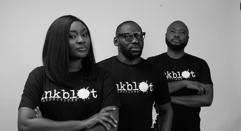 The Founders of Inkblot Productions left to right Zulumoke Oyibo Damola Ademola and Chinaza Onuzo