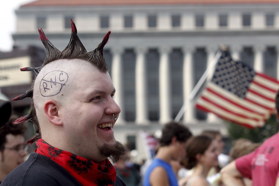 USA KONWENCJA REPUBLIKANÓW PROTEST