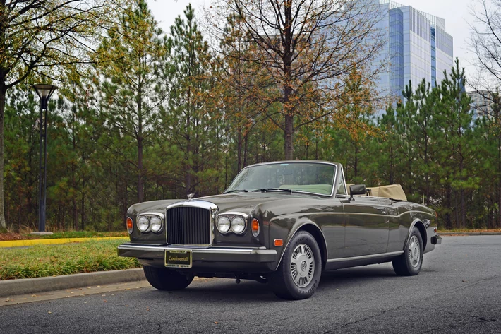 98 900 euro - Bentley Continental Convertible (1987)