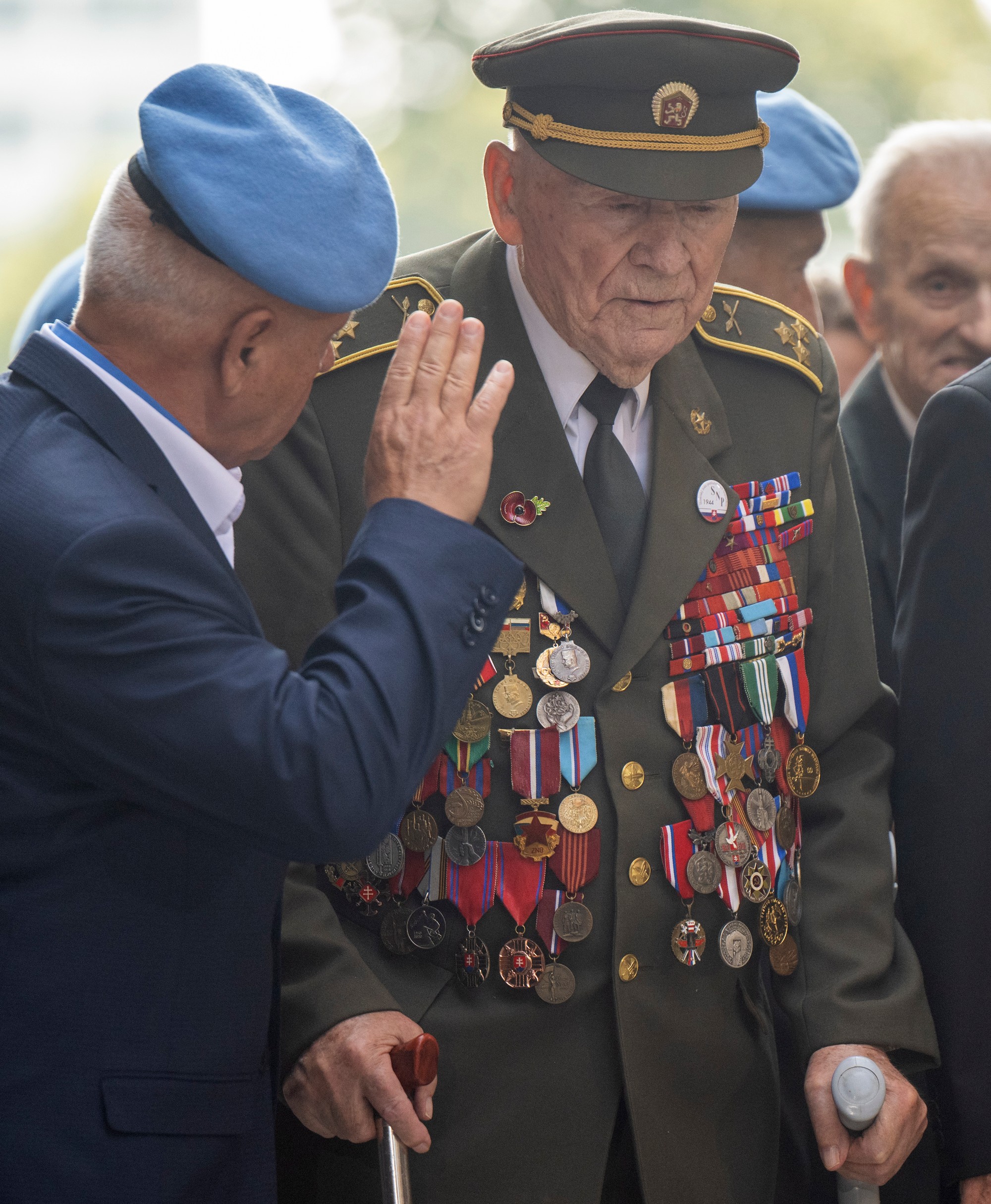 Centrálne oslavy 80. výročia SNP v Banskej Bystrici.