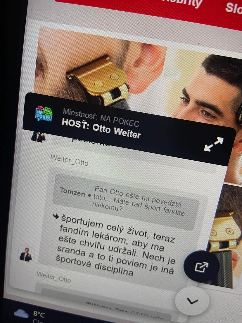 Spevák Otto Weiter odpovedal na otázky fanúšikov.