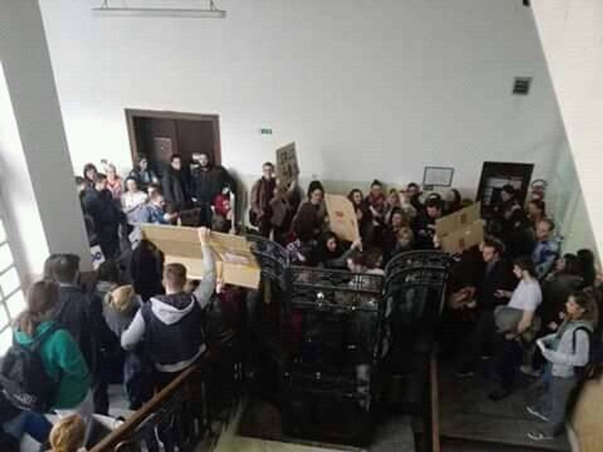 Nezadovoljstvo na Filološkom fakultetu