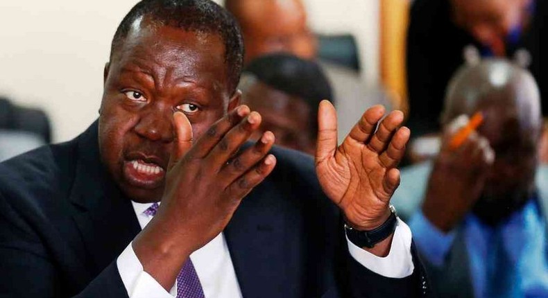 Interior Cabinet Secretary Fred Matiang'i